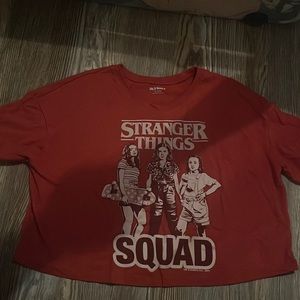 Stranger Things Crop Top